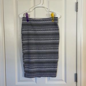 Zara pencil skirt